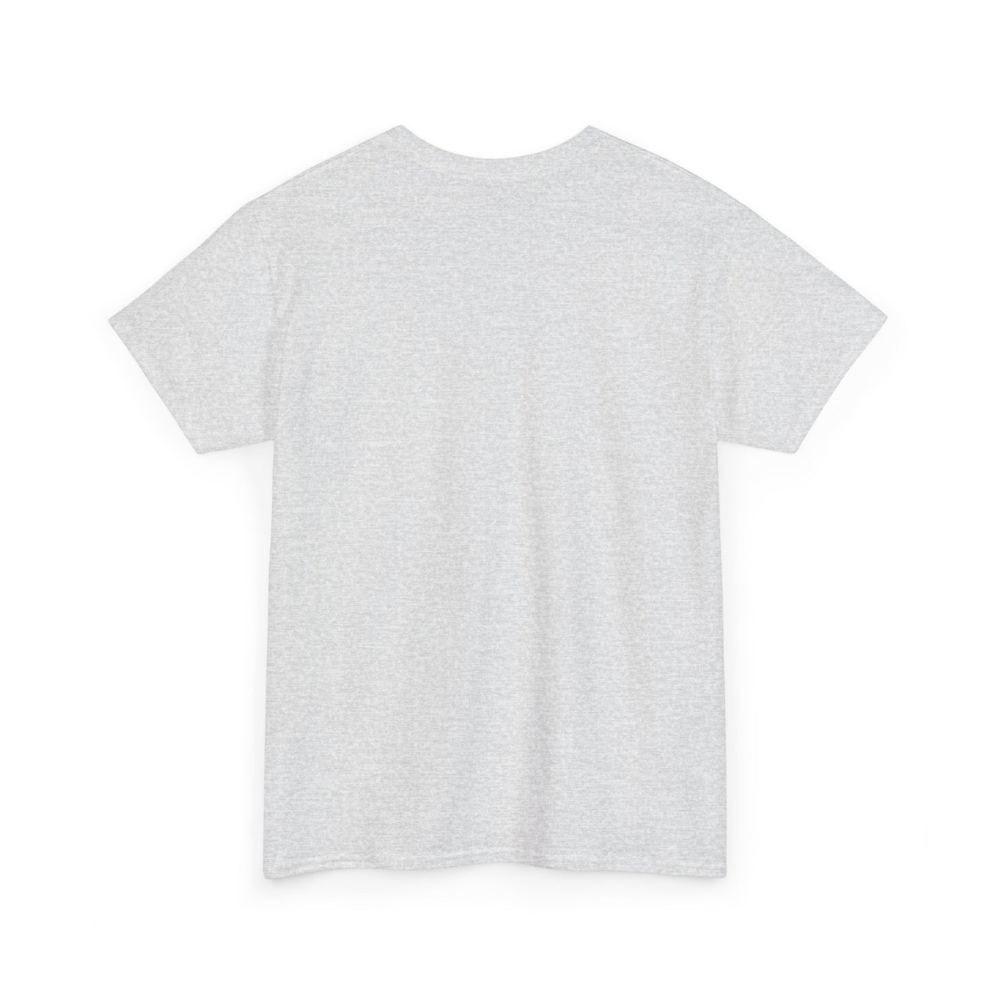 Bones Unisex Heavy Cotton Tee with Red Design (US)