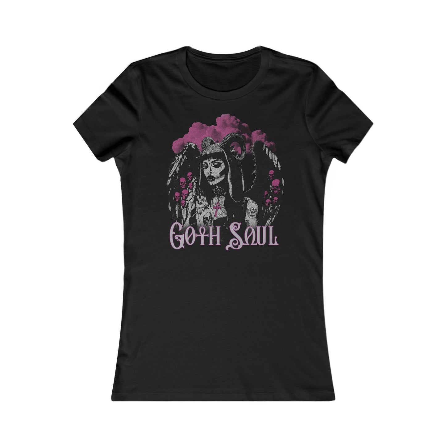 Valkyrie's Favorite Women's Tee with Pink Design (UK)