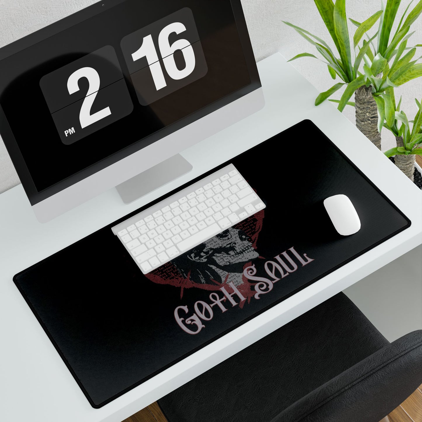 Bones Desk Mat with Red Design (UK/US/AUS)
