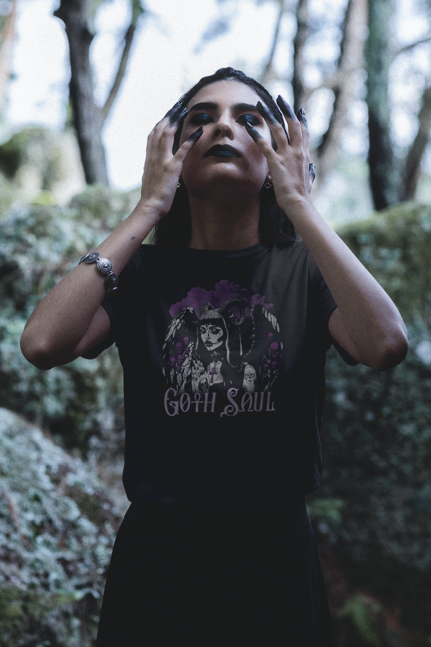 Valkyrie's Favorite Women's Tee with Purple Design (USA)