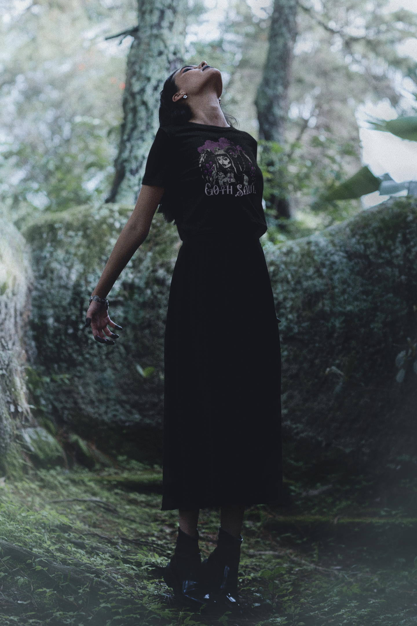 Valkyrie's Favorite Women's Tee with Purple Design (USA)