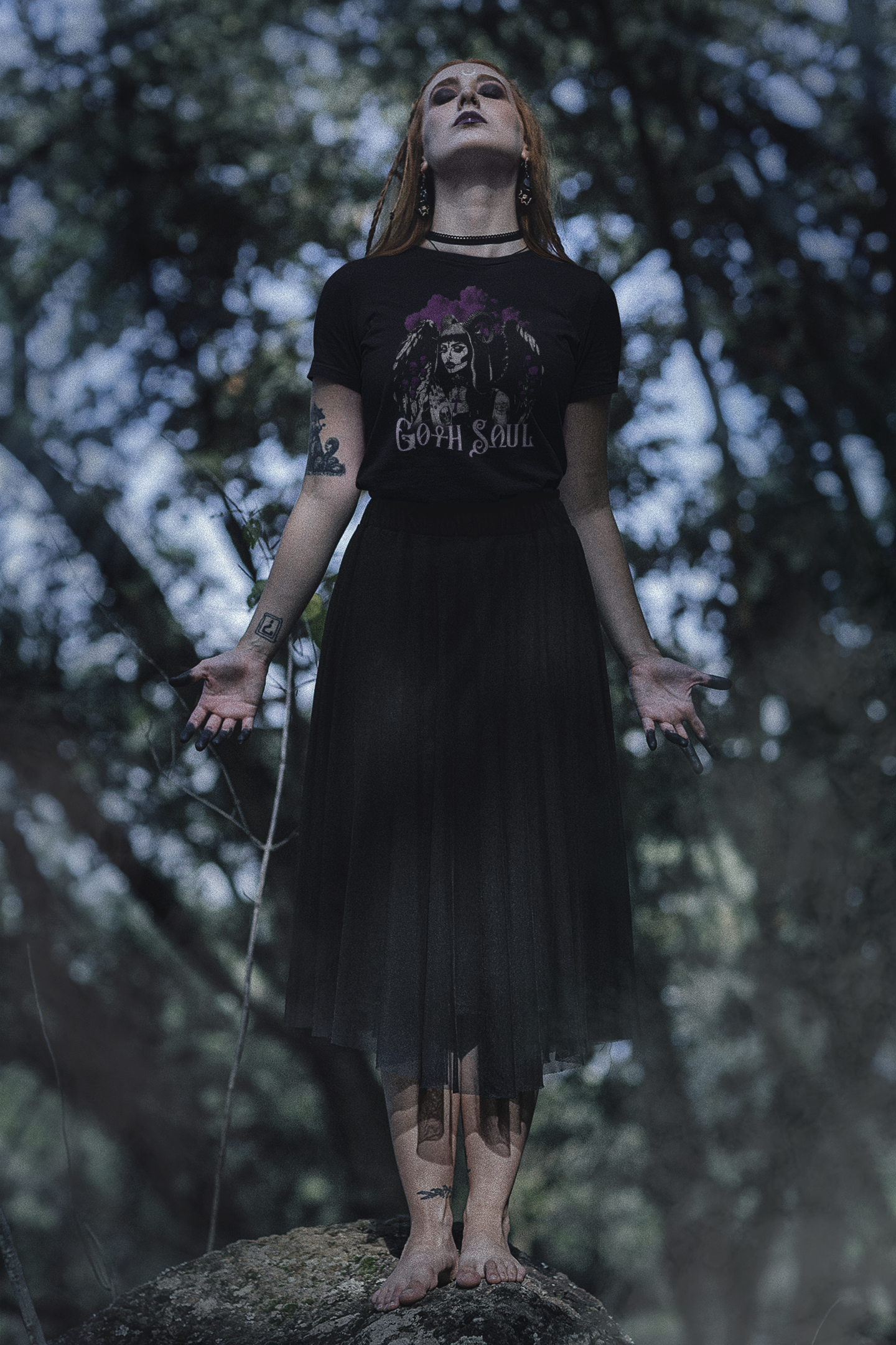 Valkyrie's Favorite Women's Tee with Purple Design (USA)
