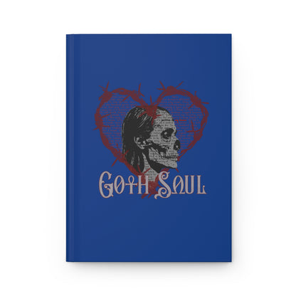 Bones Hardcover Journal Matte with Red Design (USA)