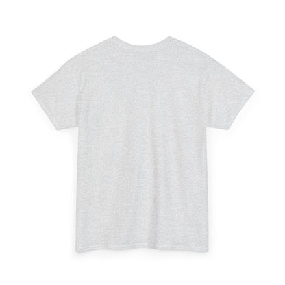Bones Unisex Heavy Cotton Tee with Red Design (US)