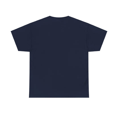 Bones Unisex Heavy Cotton Tee with Red Design (US)