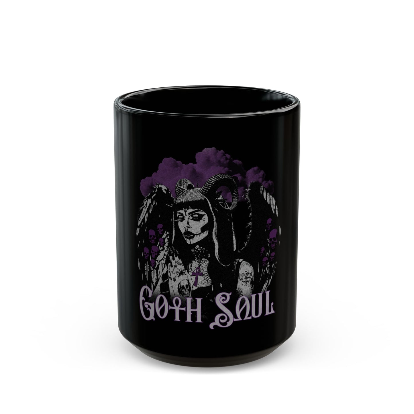 Valkyrie Black Mug (11oz, 15oz) (US)