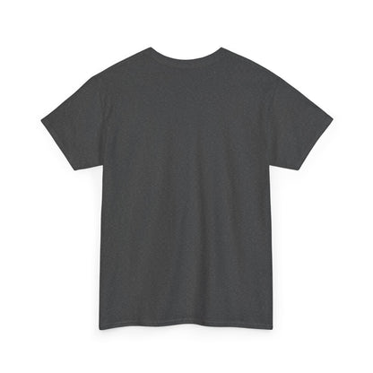 Bones Unisex Heavy Cotton Tee with Red Design (US)