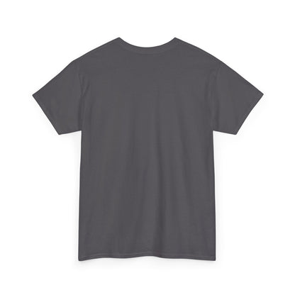 Bones Unisex Heavy Cotton Tee with Red Design (US)