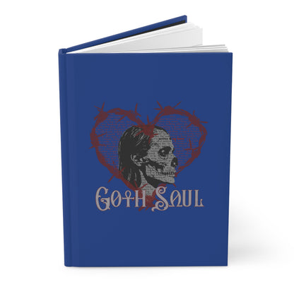 Bones Hardcover Journal Matte with Red Design (USA)