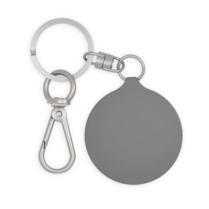 Bones Keyring Tag with Red Design (USA)