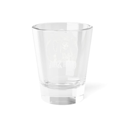 Valkyrie Shot Glass with Purple Design, 1.5oz