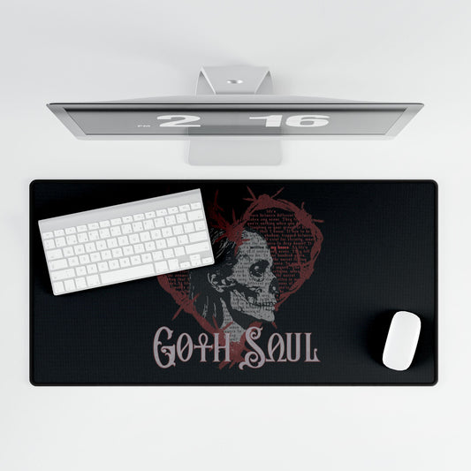 Bones Desk Mat with Red Design (UK/US/AUS)