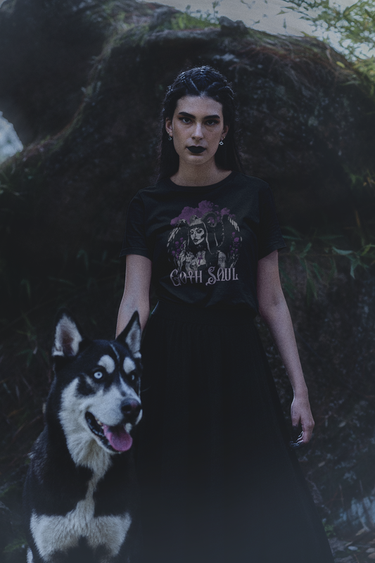 Valkyrie's Favorite Women's Tee with Purple Design (USA)